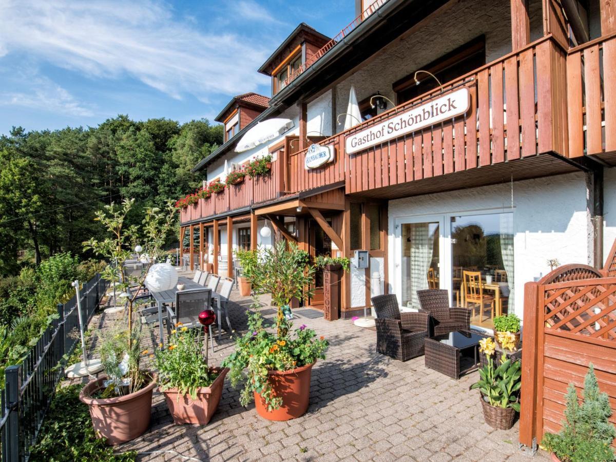 Gasthof Schoenblick Goessweinstein Luaran gambar